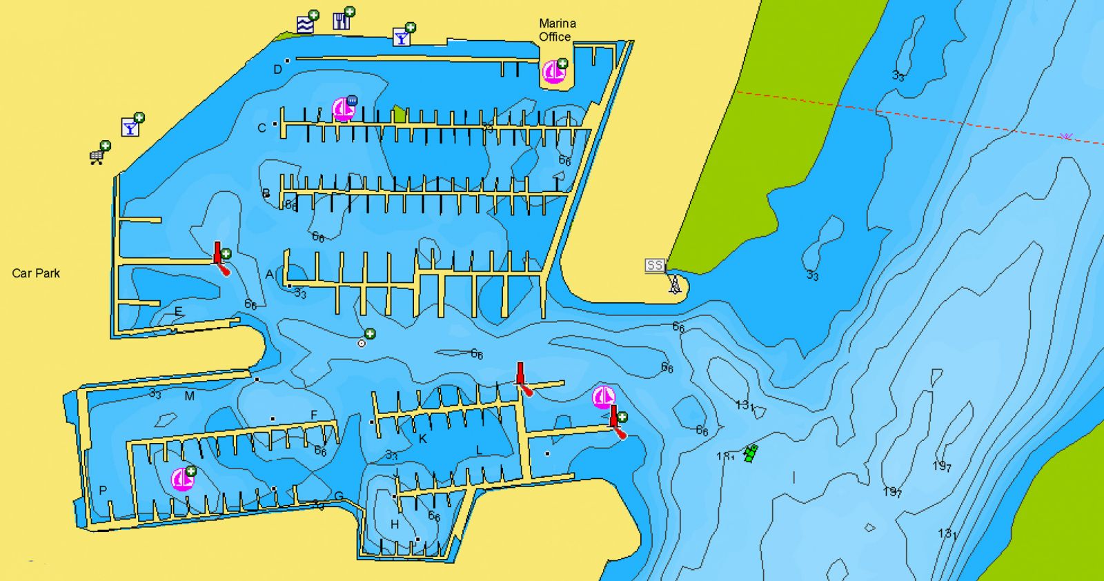 FREE Navionics Detailed Waterway Mapping